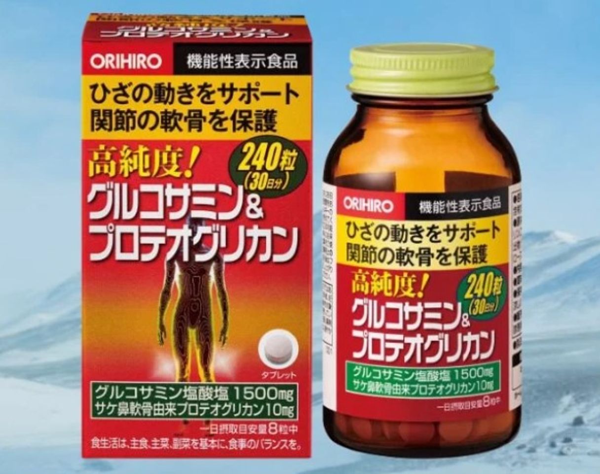 Viên Uống Hỗ Trợ Bổ Khớp Glucosamine Orihiro Nhật Bản 240 Viên 2