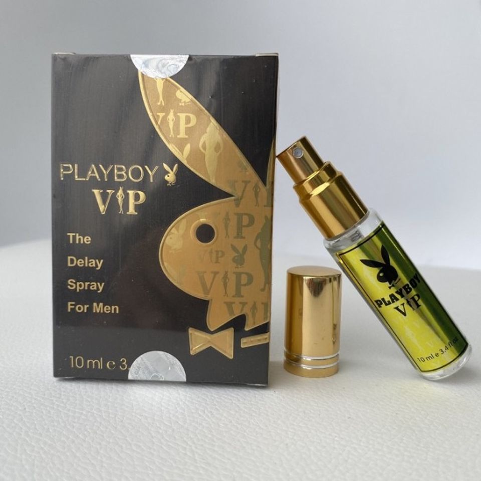 Chai Xịt Playboy Vip Spray USA Kèm Gel Gói Okamoto 1