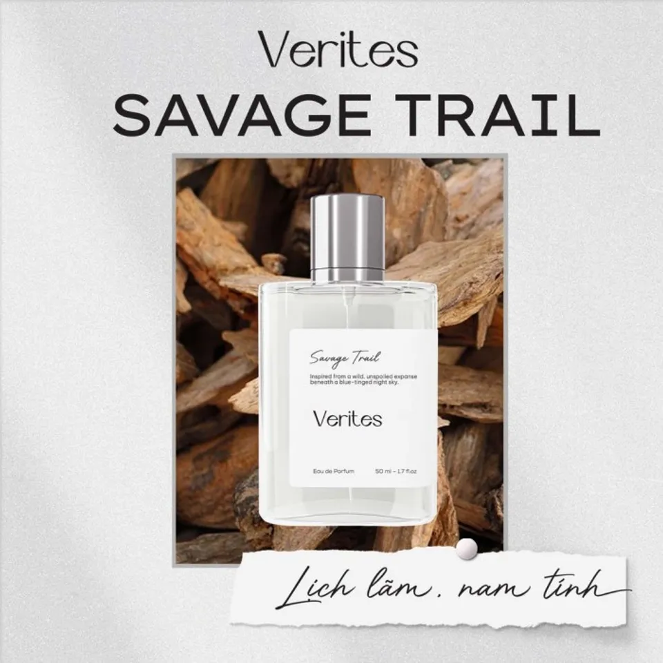 Nước hoa nam Verites Savage Trail Inspired by Dior Sauvage 50ml 1