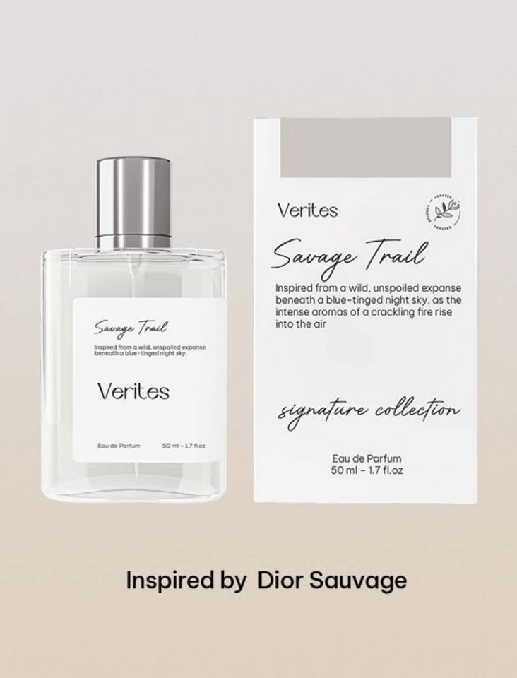 Nước hoa nam Verites Savage Trail Inspired by Dior Sauvage 50ml 5