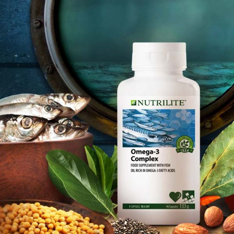 Thực phẩm bảo vệ sức khỏe Nutrilite Salmon Omega3 Amway 1
