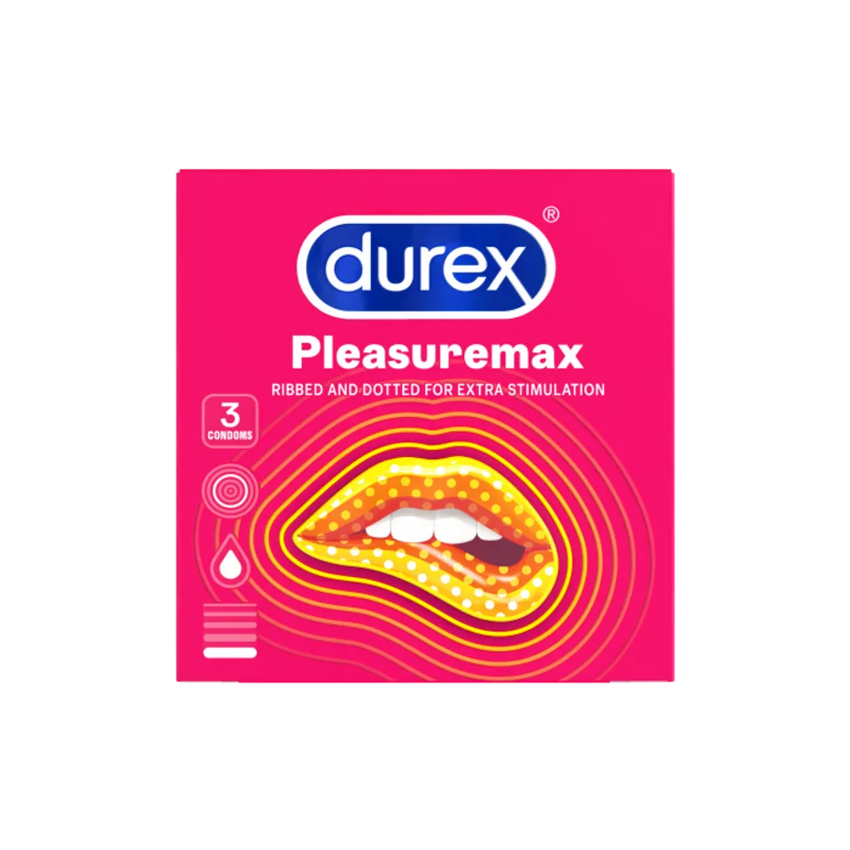 Bao Cao Su Gân Gai Durex Pleasuremax Hộp 3 Cái 1