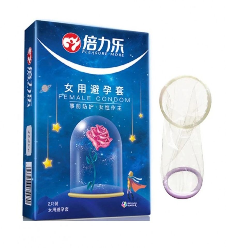 Bao Cao Su Nữ Giới Mỏng Trơn Female Condom - 2s 2