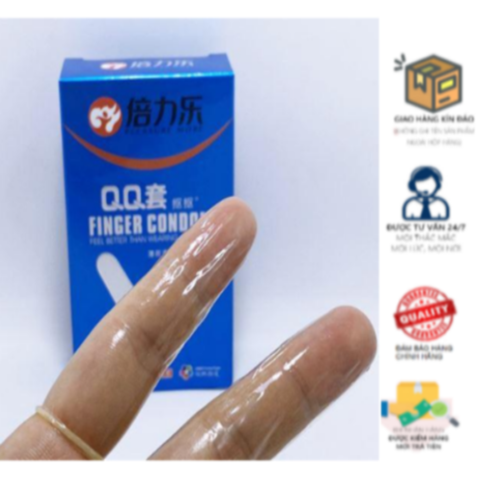 Bcs Ngón Tay Siêu Mỏng Finger Condom Chính Hãng - 10s 2