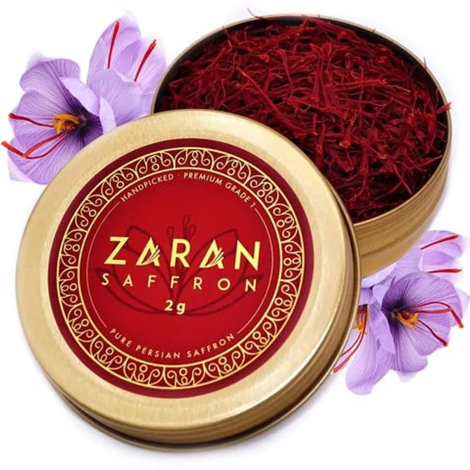 Nhụy Hoa Nghệ Tây Zaran Saffron Mỹ Hộp 2g 1