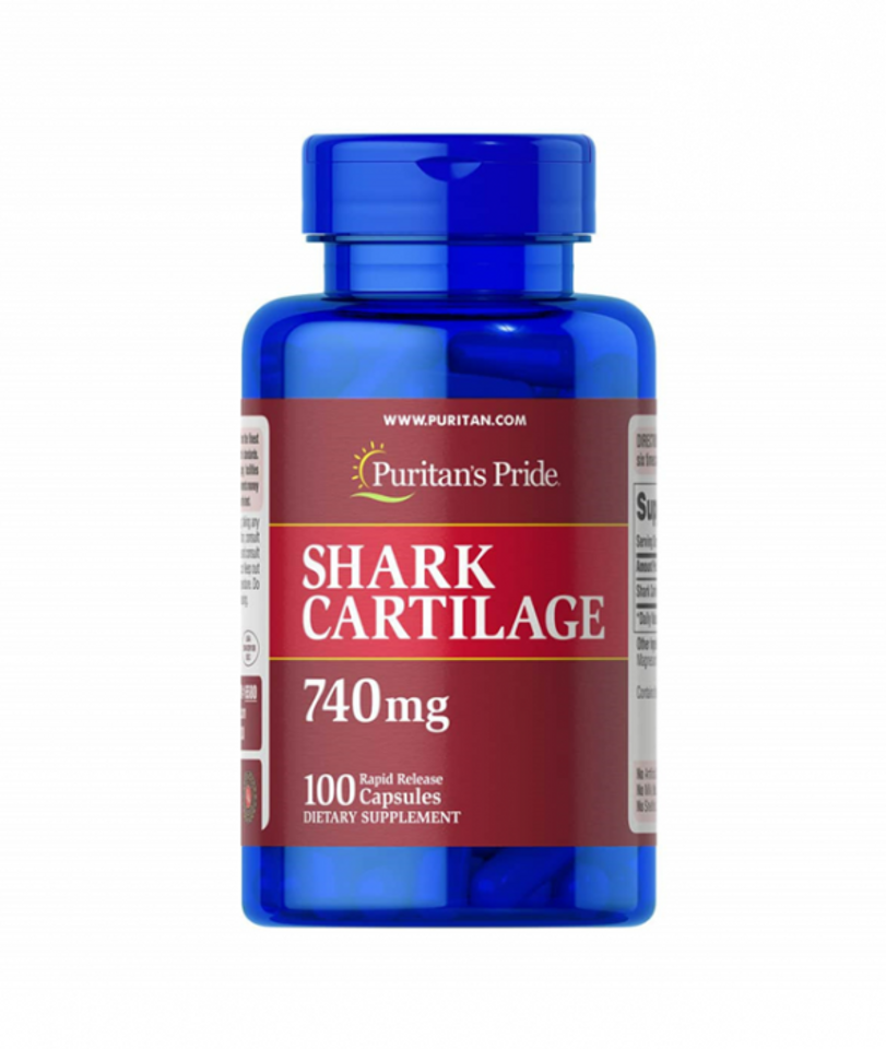 Shark Cartilage Puritan’s Pride Shark Cartilage 740mg 100 viên 1