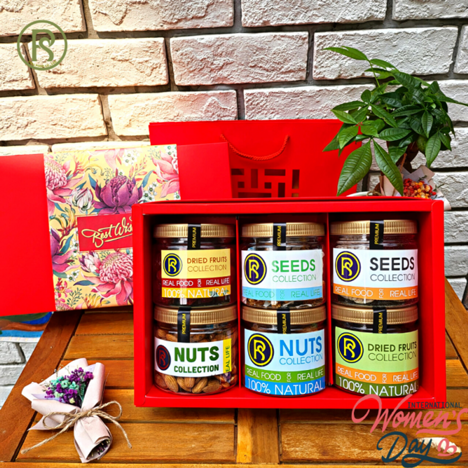 [Premium] Healthy Nuts Gift Set Real Food - Set 2 1