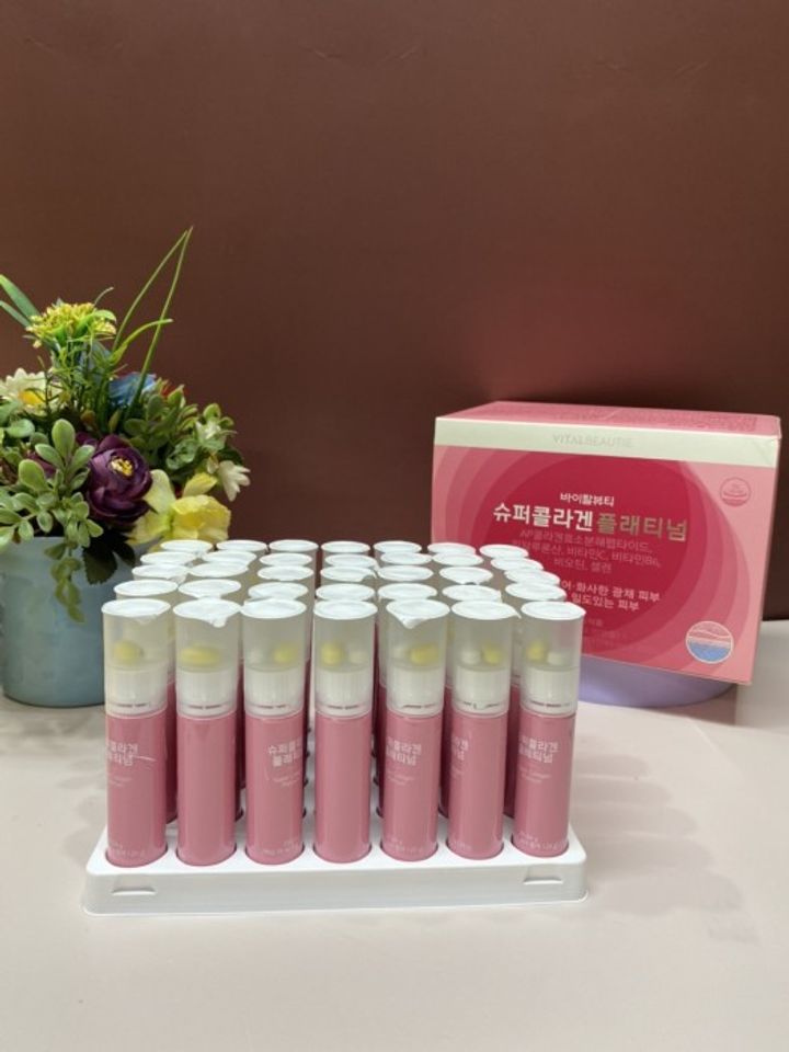 Collagen VB Hàn Quốc tặng kèm viên uống trắng da và viên cấp nước 1