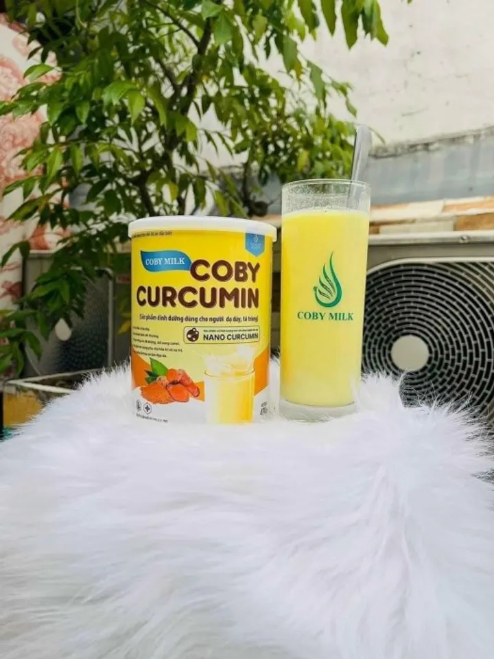 Sữa nghệ CoBy Curcumin hỗ trợ chức năng dạ dày tốt