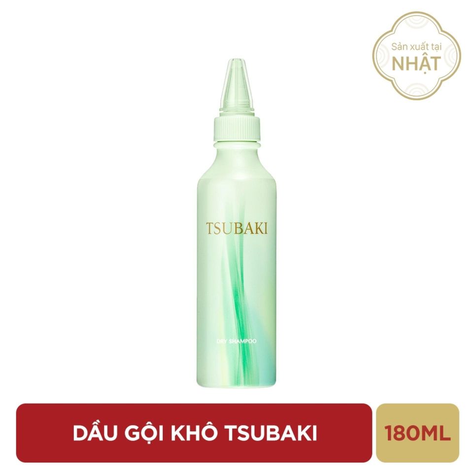 Dầu Gội Khô Làm Sạch Tóc Tsubaki Dry Shampoo 180ml 1