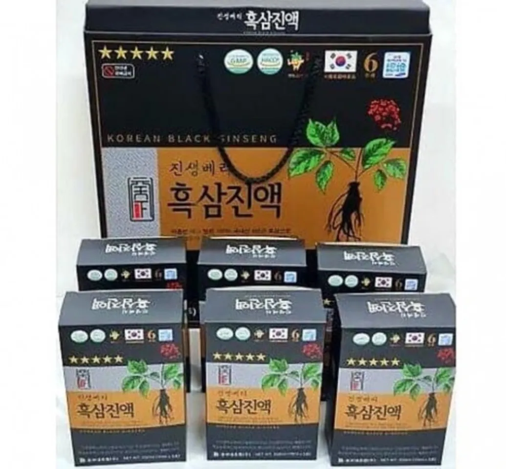 Nước Hắc Sâm Korea Black Red Ginseng Drink Cao Cấp Hàn Quốc 2