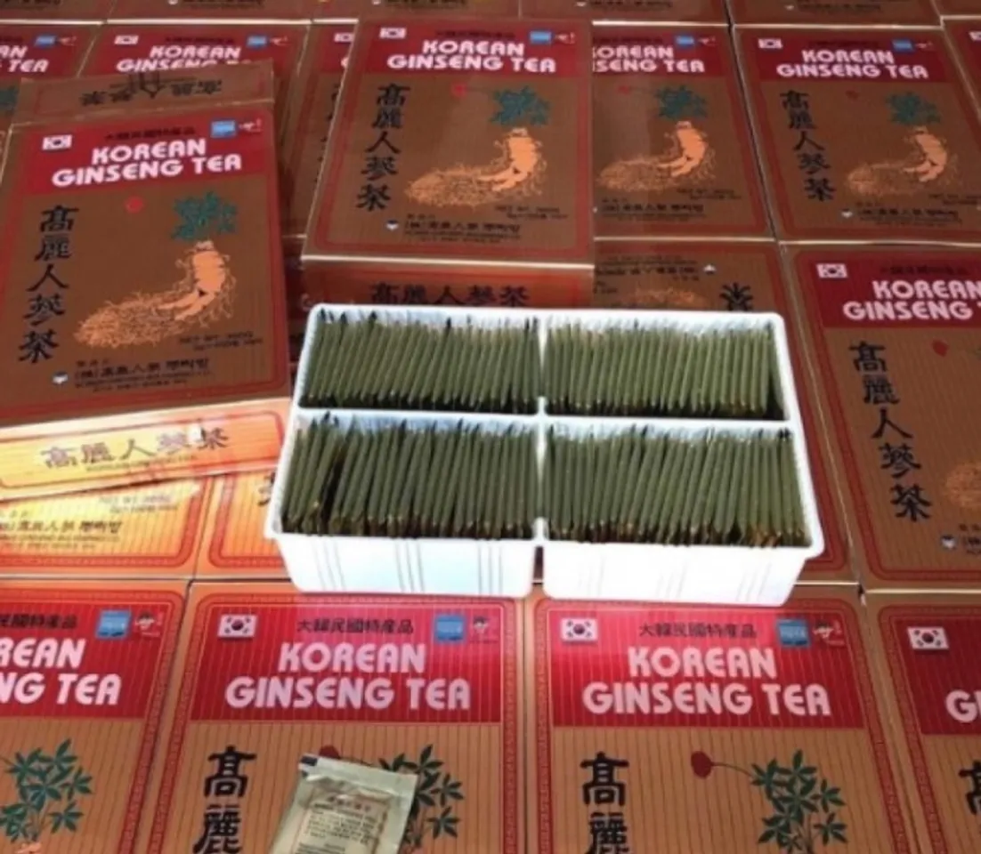 Trà Hồng Sâm Hàn Quốc Korea Ginseng Tea, hộp 100 gói 2