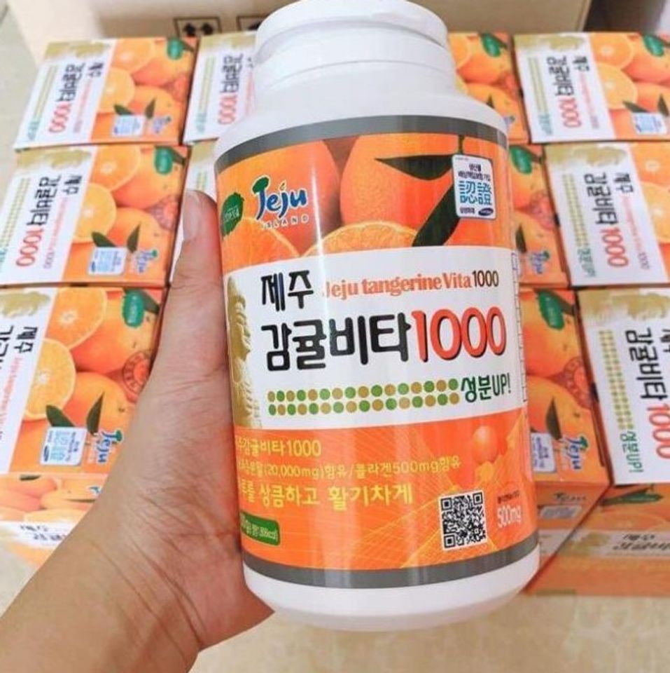 Viên Ngậm Bổ Sung Vitamin C JeJu Tangerine Vita 1000, 278 viên 1
