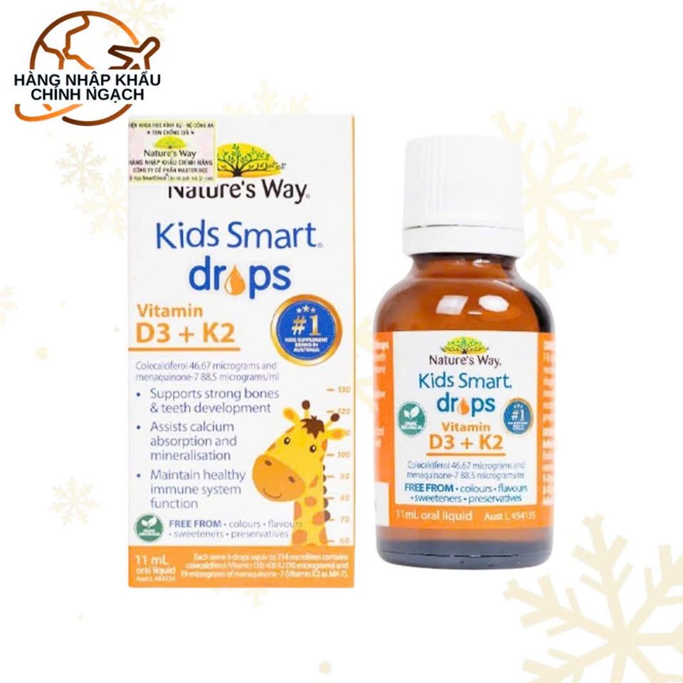 Top 10 Vitamin D3 K2 cho trẻ sơ sinh tốt mẹ việt tin d&ugrave;ng 4