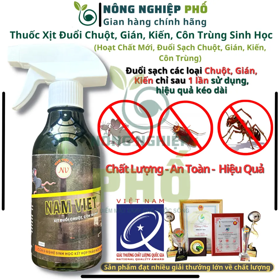 Top 5 Thuốc xịt đuổi chuột &ocirc; t&ocirc;, nh&agrave; cửa hiệu quả, gi&aacute; tốt 2026 2