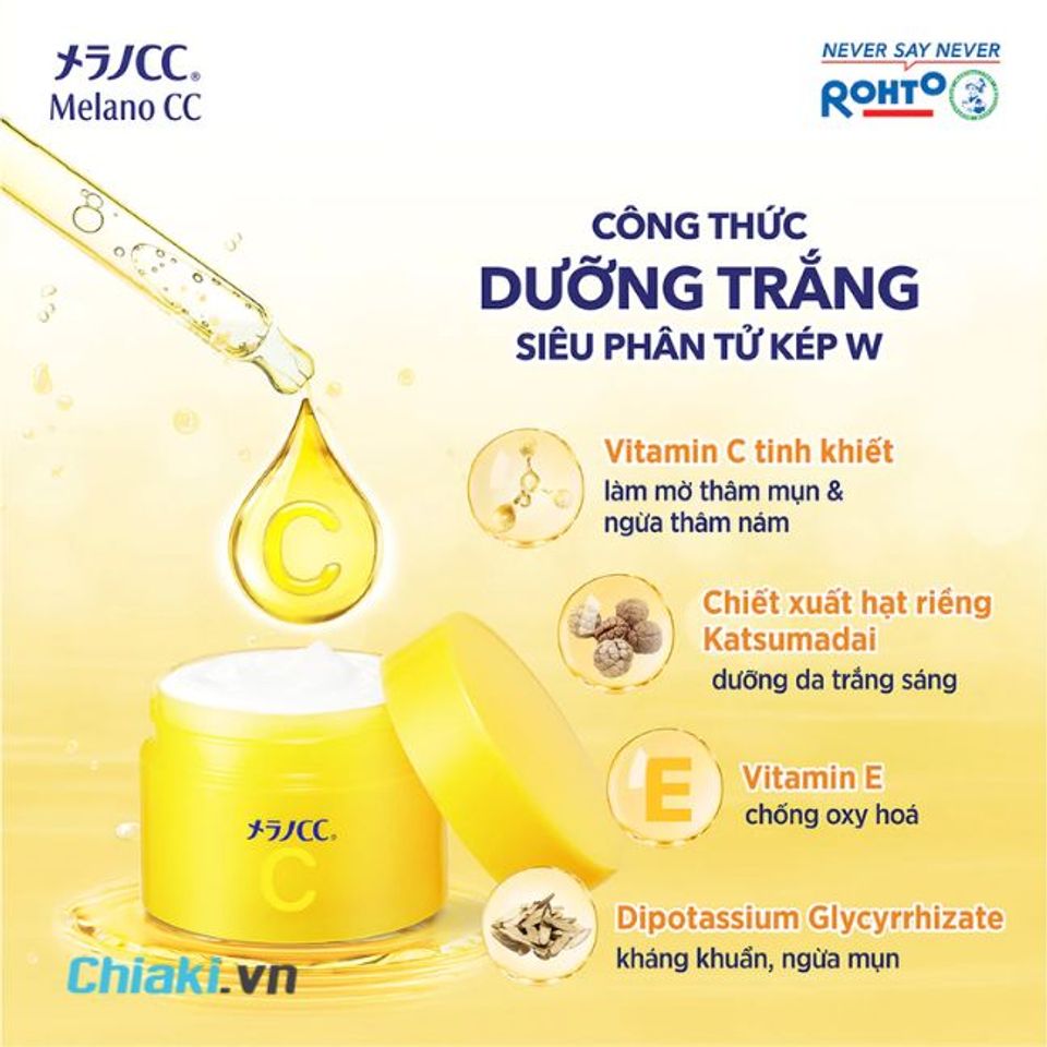 Kem vitamin C của Nhật Bản Rohto