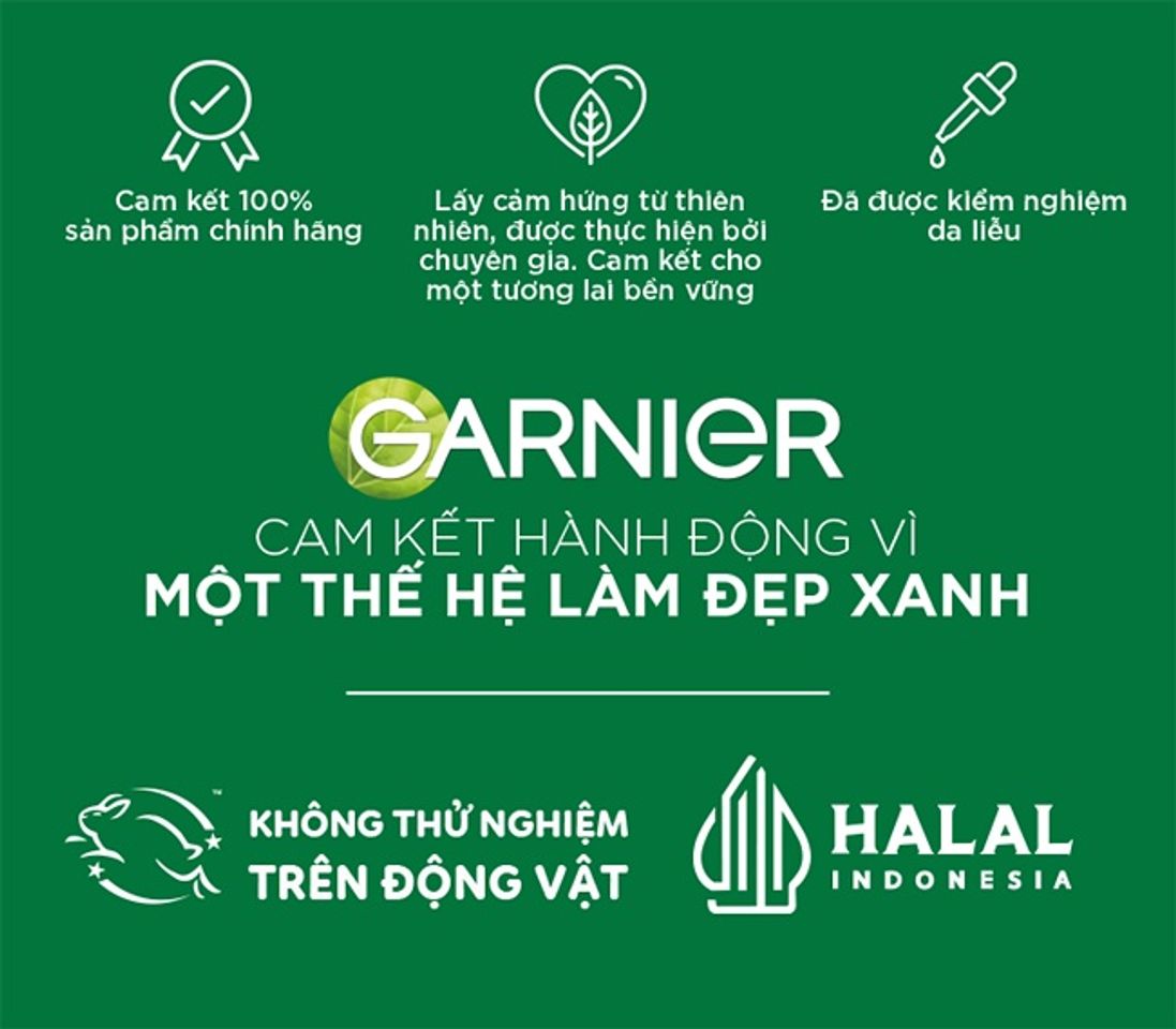 Thương hiệu Garnier - B&iacute; quyết l&agrave;m đẹp đến từ Ph&aacute;p được khuy&ecirc;n d&ugrave;ng cho cả người mới bắt đầu skincare
