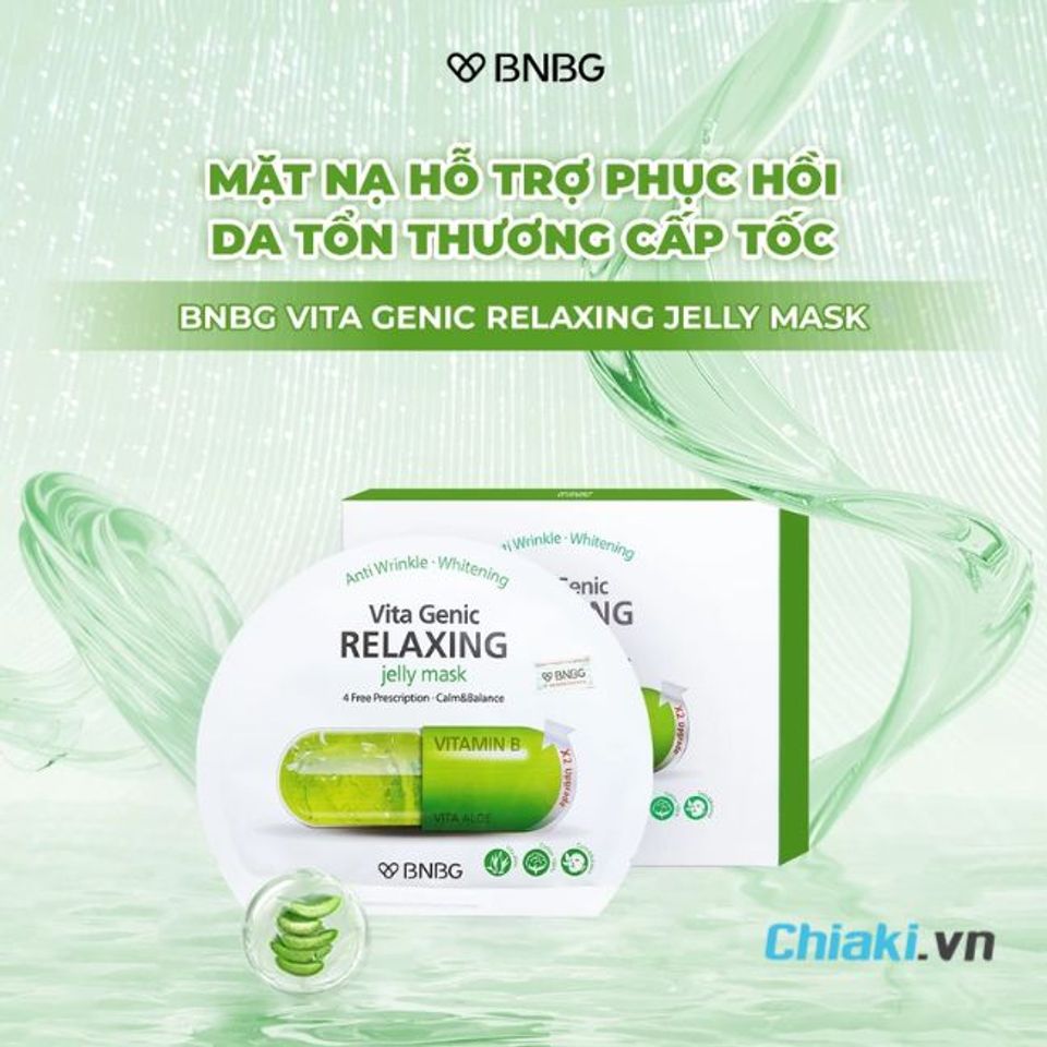 Mặt nạ BNBG Vita Genic Relaxing Jelly Mask Vitamin B
