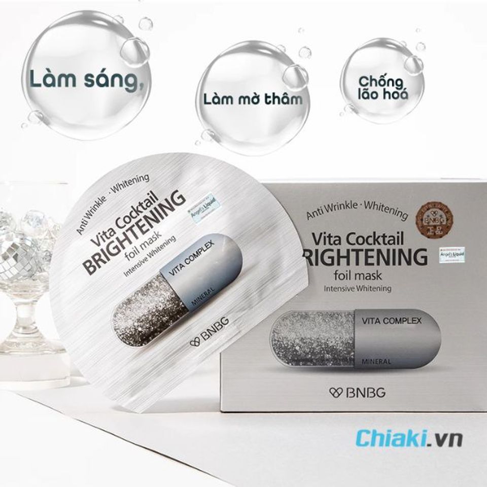 Mặt nạ BNBG Vita Cocktail Brightening Foil Mask