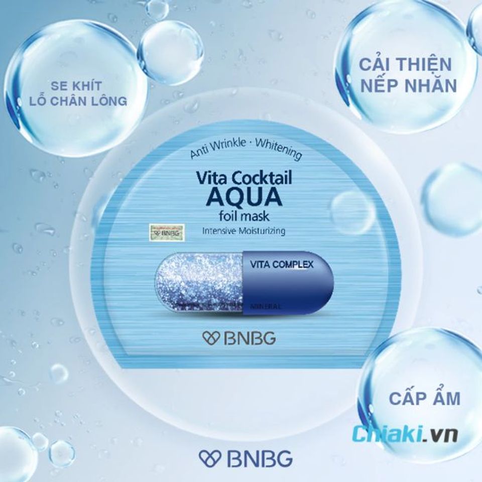 Mặt nạ BNBG Vita Cocktail Aqua Foil Mask&nbsp;