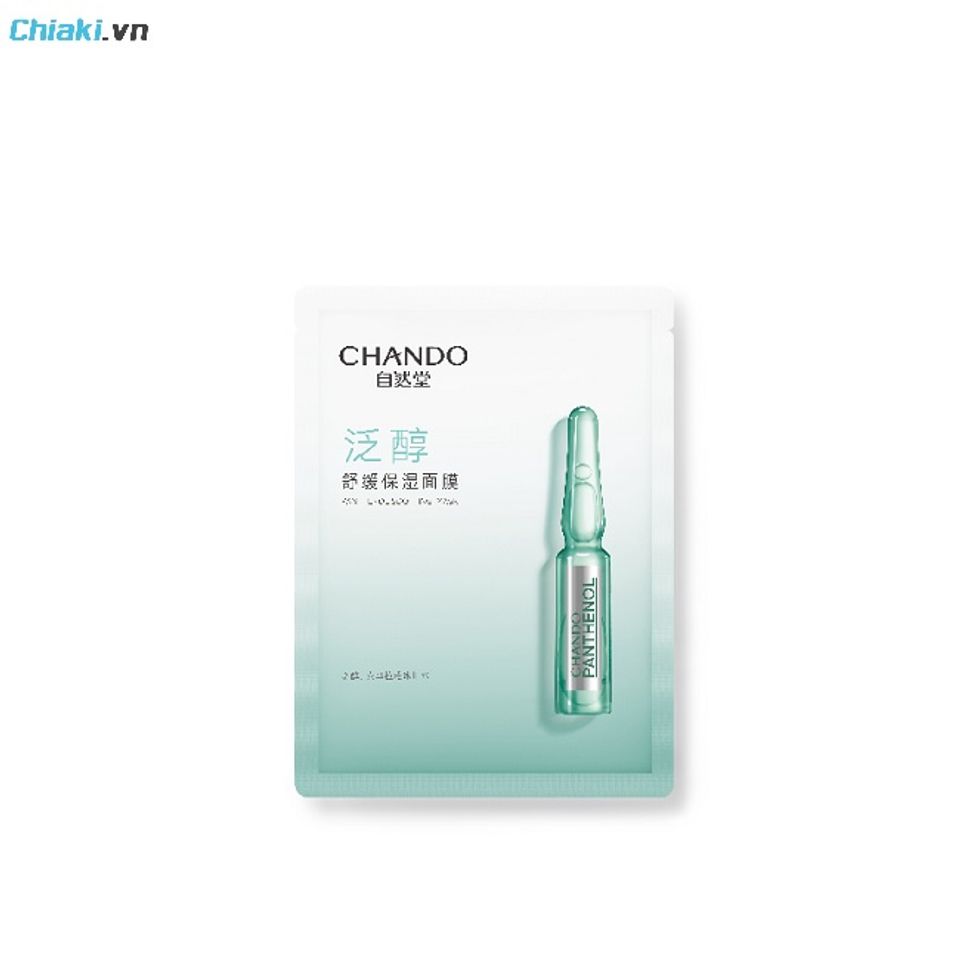 Mặt nạ Chando Panthenol Soothing phục hồi, l&agrave;m dịu v&agrave; sửa chữa h&agrave;ng r&agrave;o bảo vệ da bị tổn thương