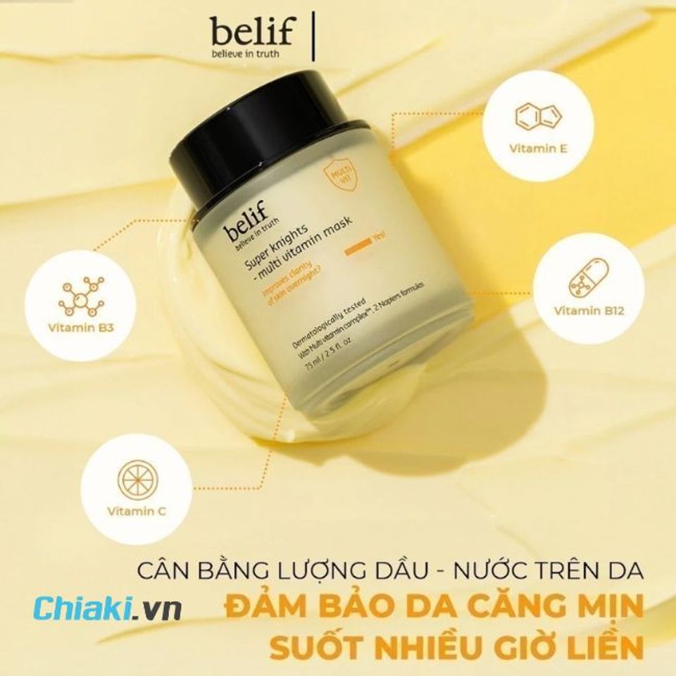 Mặt nạ ngủ Belif Multi Vitamin Mask