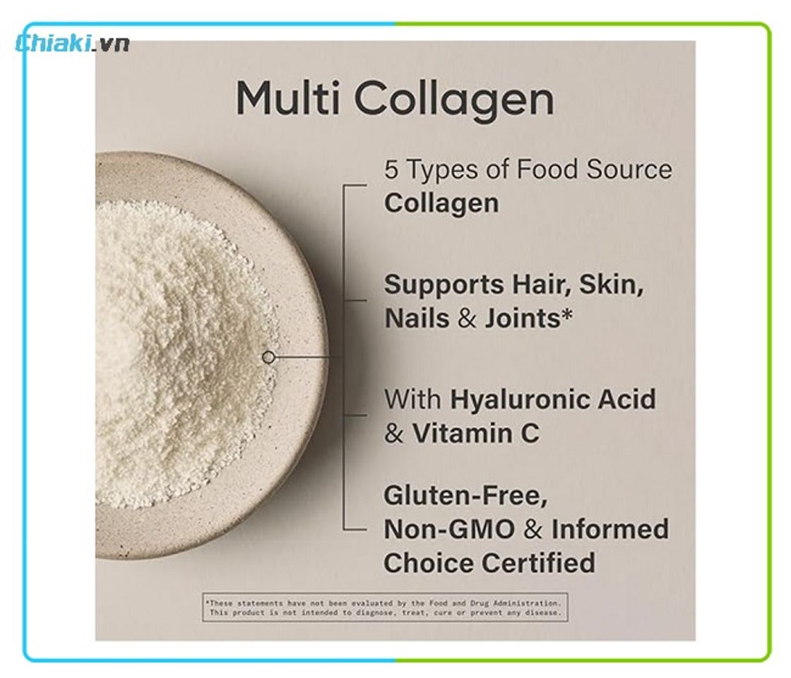 Giai đoạn sau 40 v&agrave; 50 tuổi n&ecirc;n chọn c&aacute;c sản phẩm Multi-Collagen, c&oacute; kết hợp Type I, II, III