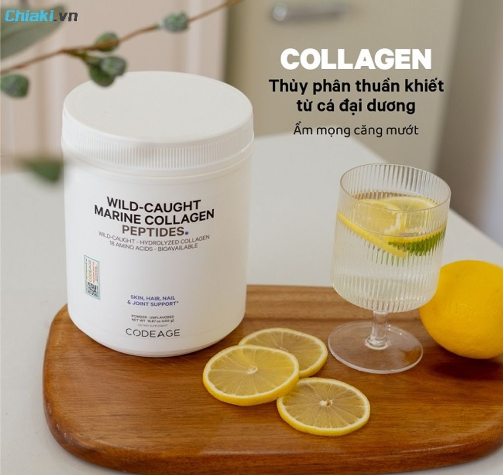 Độ tuổi 30 - 40 n&ecirc;n chọn Collagen Marine từ c&aacute; biển s&acirc;u c&oacute; k&iacute;ch thước ph&acirc;n tử nhỏ nhất