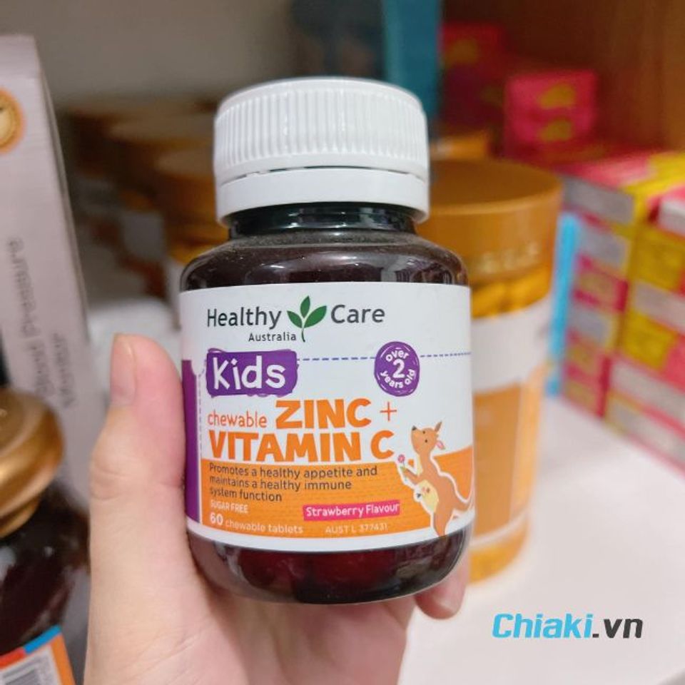 Kẹo Zinc + Vitamin C Healthy Care