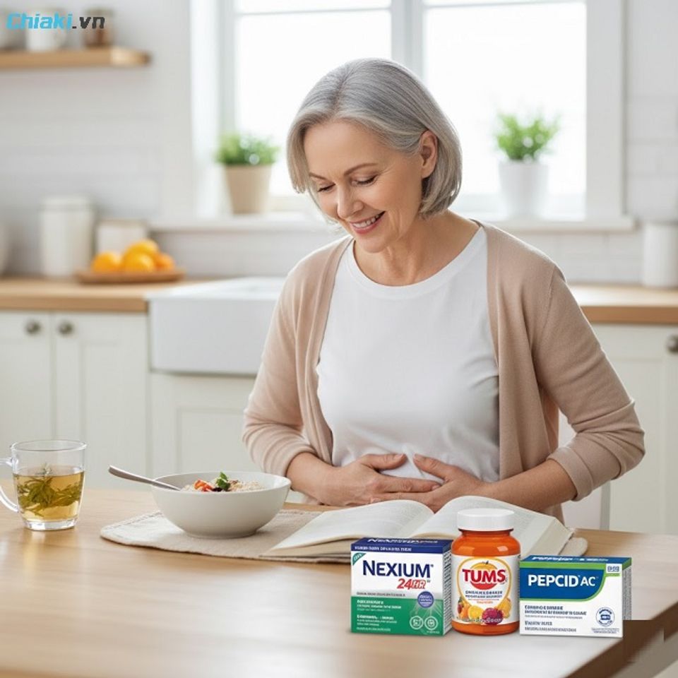 Người bị tr&agrave;o ngược, ợ chua ưu ti&ecirc;n sử dụng c&aacute;c loại thuốc c&oacute; khả năng ức chế axit mạnh