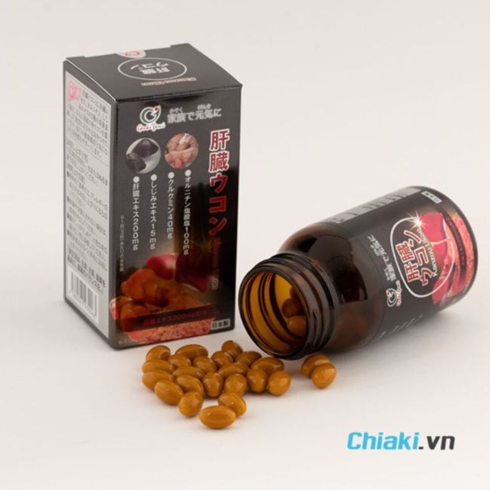 Thuốc bổ gan Nhật Bản Kanzo Ukon Genki Fami
