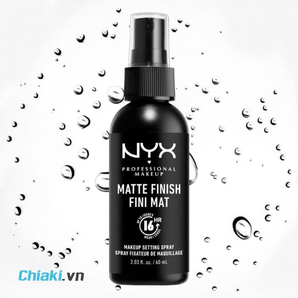 Xịt kh&oacute;a makeup cho da dầu NYX