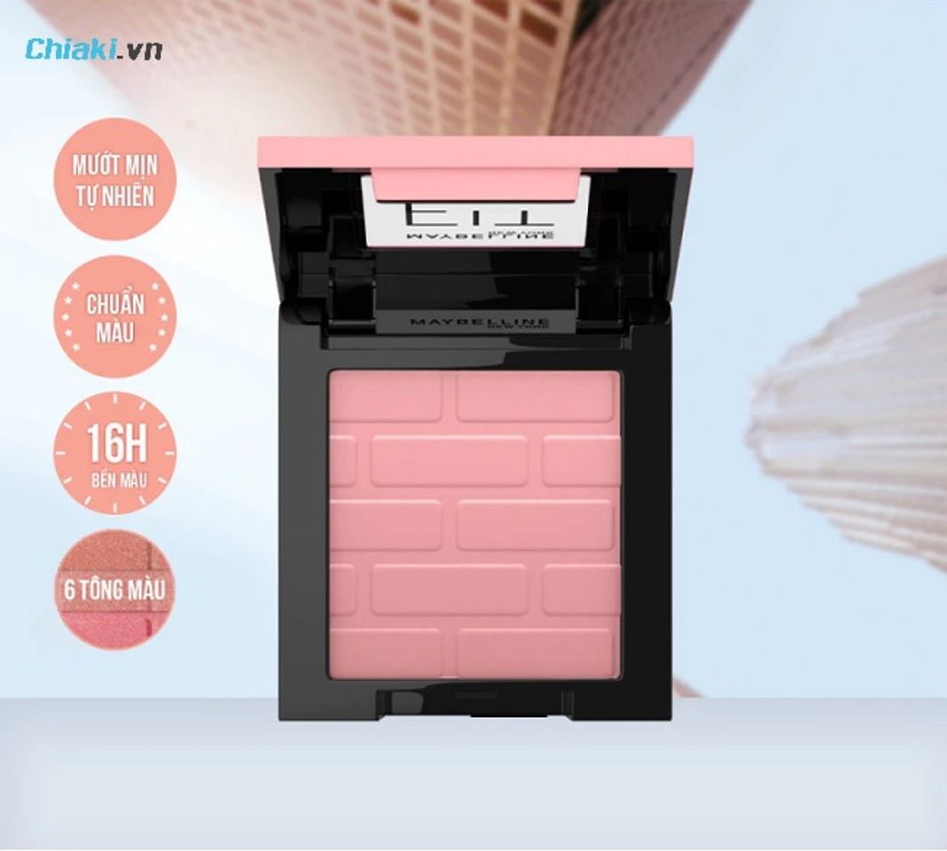 Phấn m&aacute; hồng mịn l&igrave; Maybeline Fit Me Blush mịn l&igrave;, l&acirc;u tr&ocirc;i