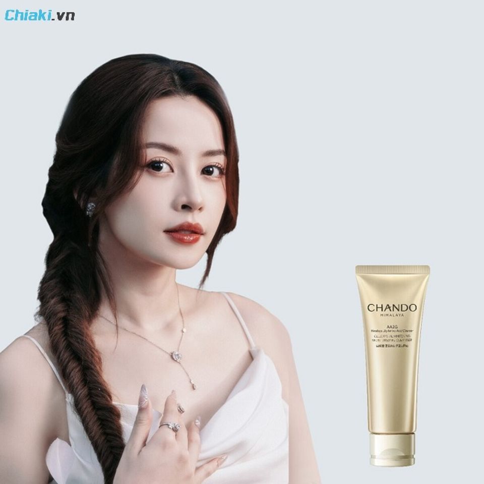 Sữa rửa mặt Chando Himalaya AA2G Cellcrystal gi&uacute;p l&agrave;m s&aacute;ng v&agrave; chống oxy h&oacute;a