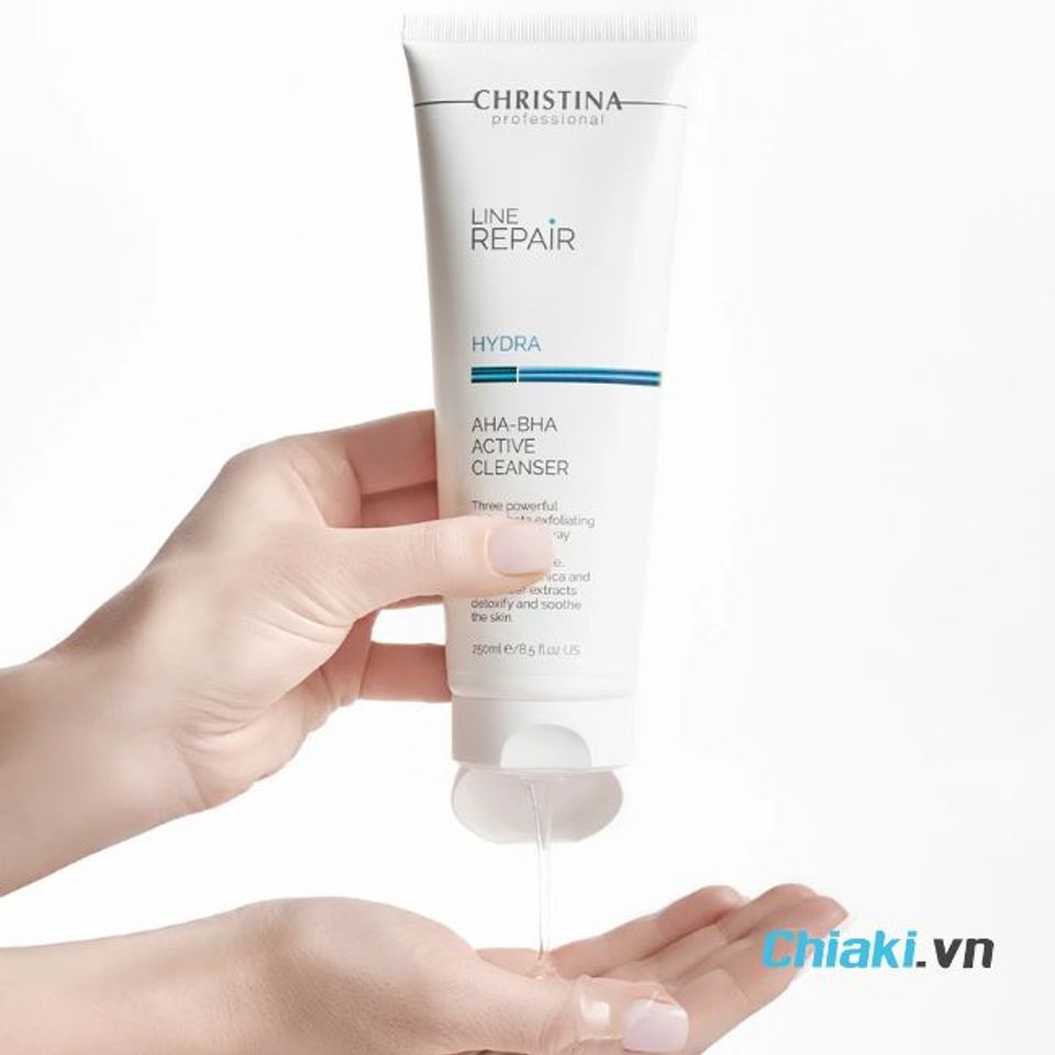 Sữa rửa mặt Christina Line Repair Hydra AHA-BHA Active Cleanser