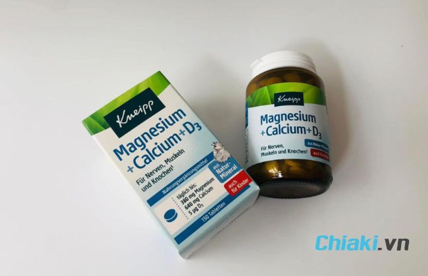 Canxi Đức Kneipp Magnesium + Calcium + D3