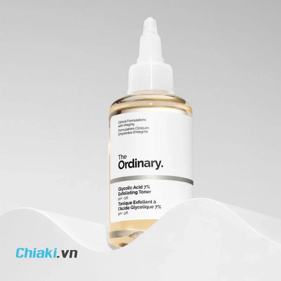 Nước hoa hồng tẩy da chết AHA The Ordinary