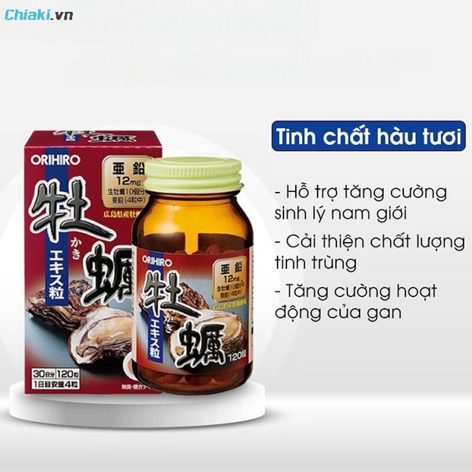 Tinh chất h&agrave;u biển Orihiro Nhật tăng cường chuyển h&oacute;a năng lượng, giảm mệt mỏi