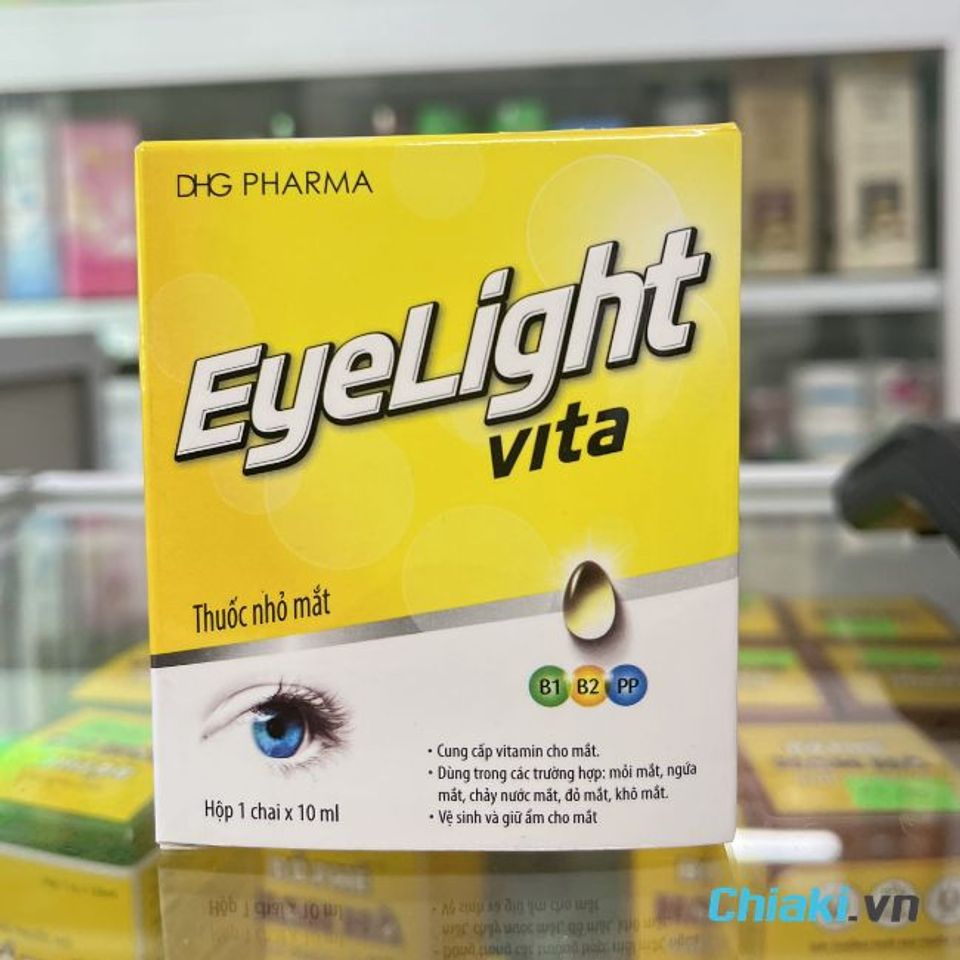 Thuốc nhỏ mắt vitamin Eyelight Vita