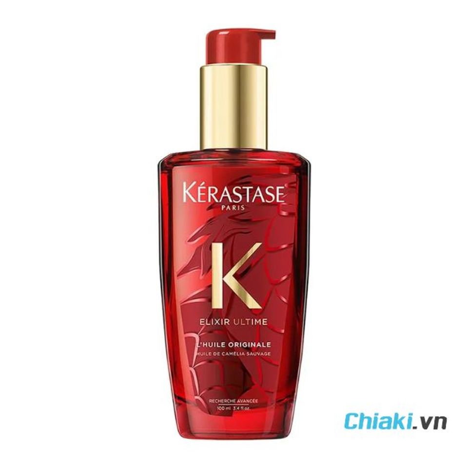 Tinh dầu dưỡng t&oacute;c Kerastase đỏ