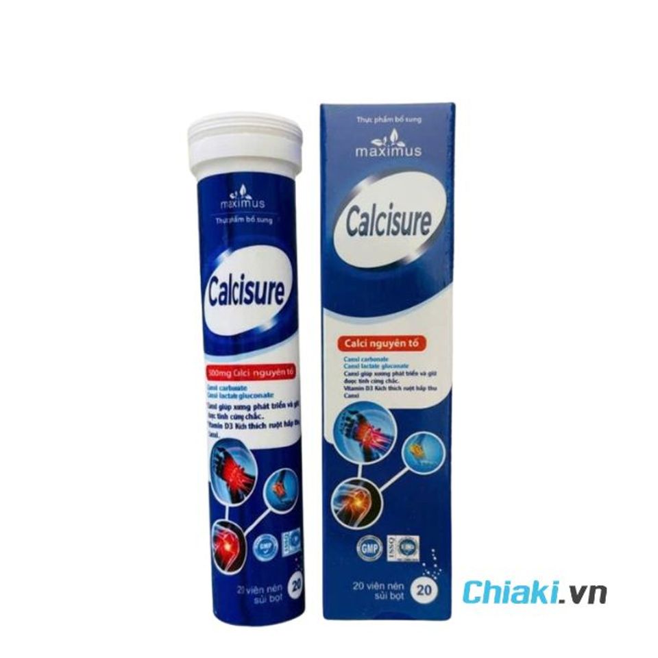Thuốc canxi sủi Calcisure