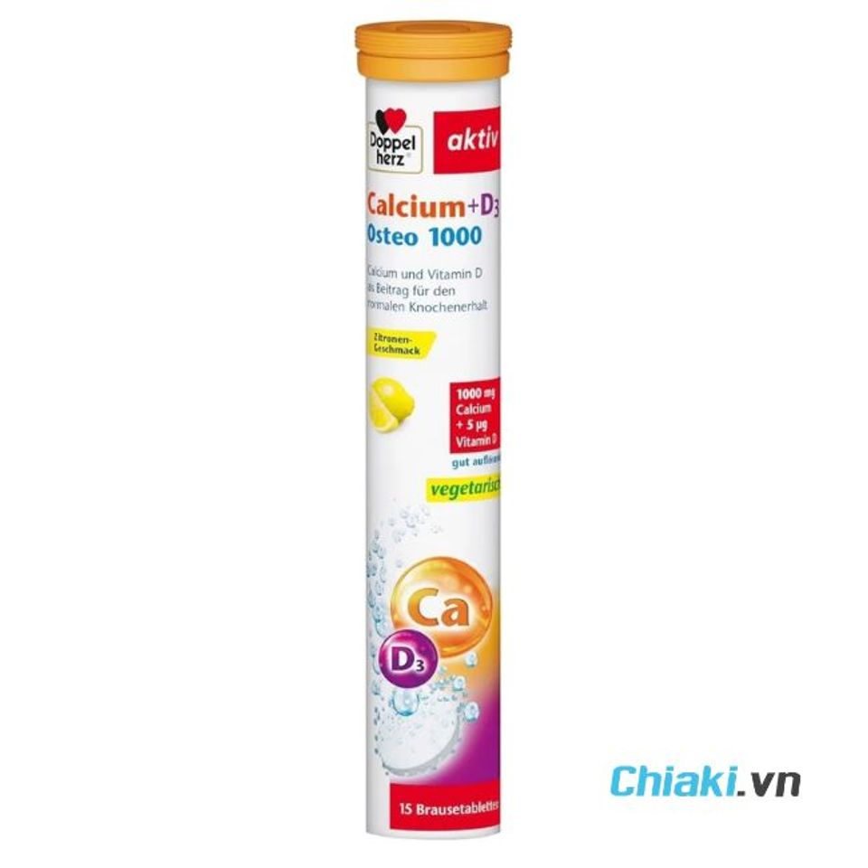 Thuốc canxi sủi của Đức Doppelherz