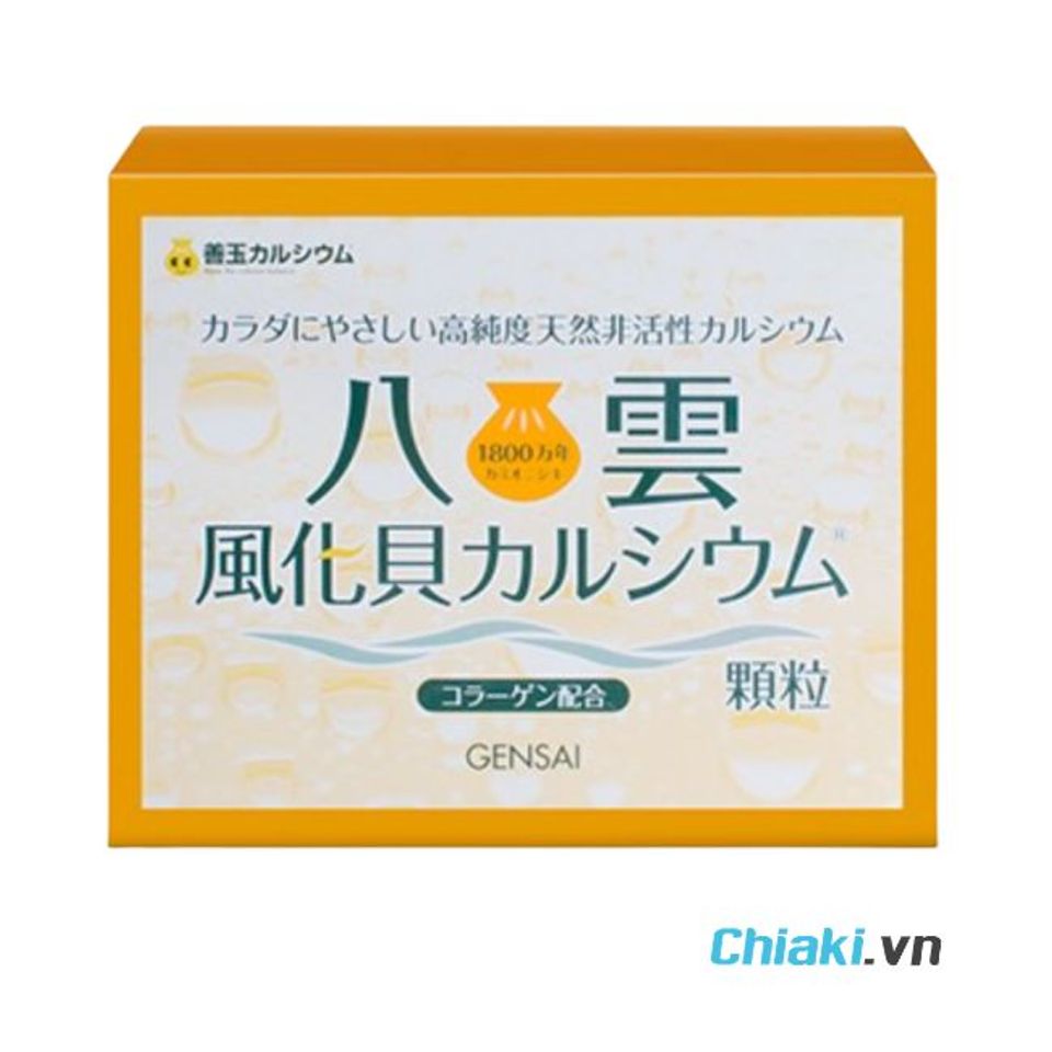 Bột canxi bầu của Nhật Yakumo Gensai