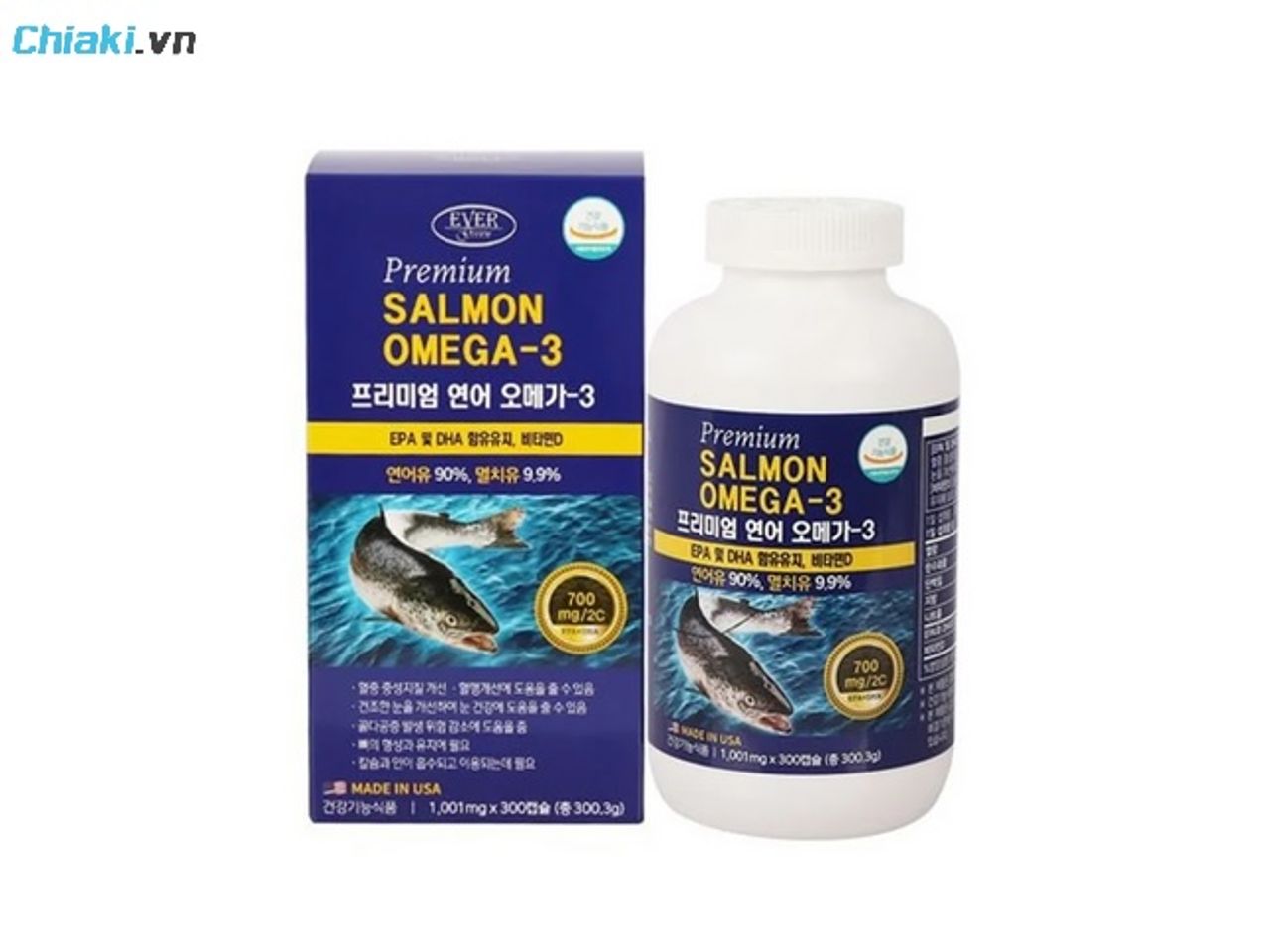 Dầu c&aacute; hồi Omega 3 Evergreen Premium H&agrave;n Quốc th&iacute;ch hợp cho học sinh lứa tuổi tiểu học v&agrave; trung học