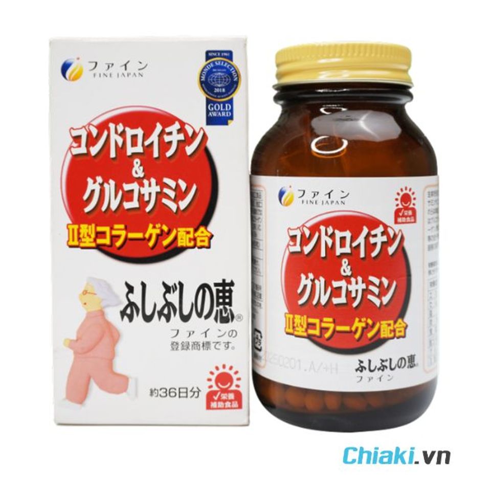 Vi&ecirc;n uống Glucosamine Nhật Bản Fine Japan