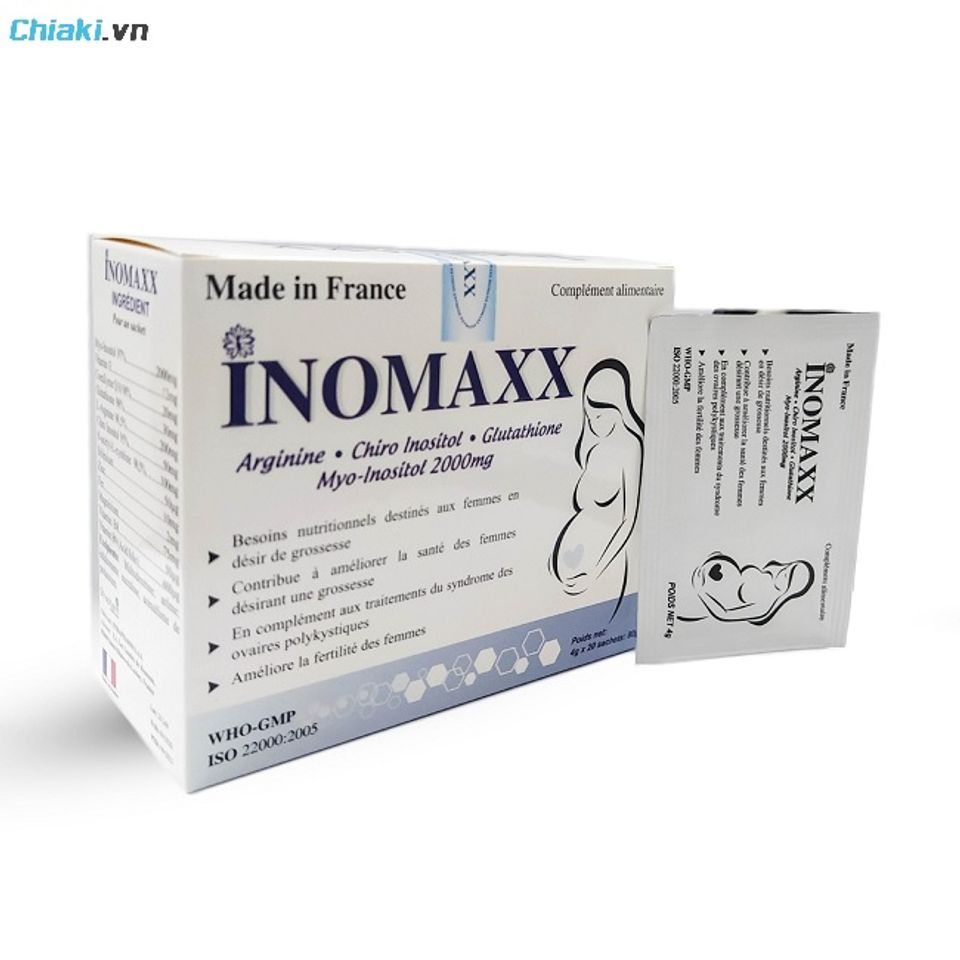 Vi&ecirc;n uống bổ trứng INOMAXX hỗ trợ sinh sản như IVF hay IUI.