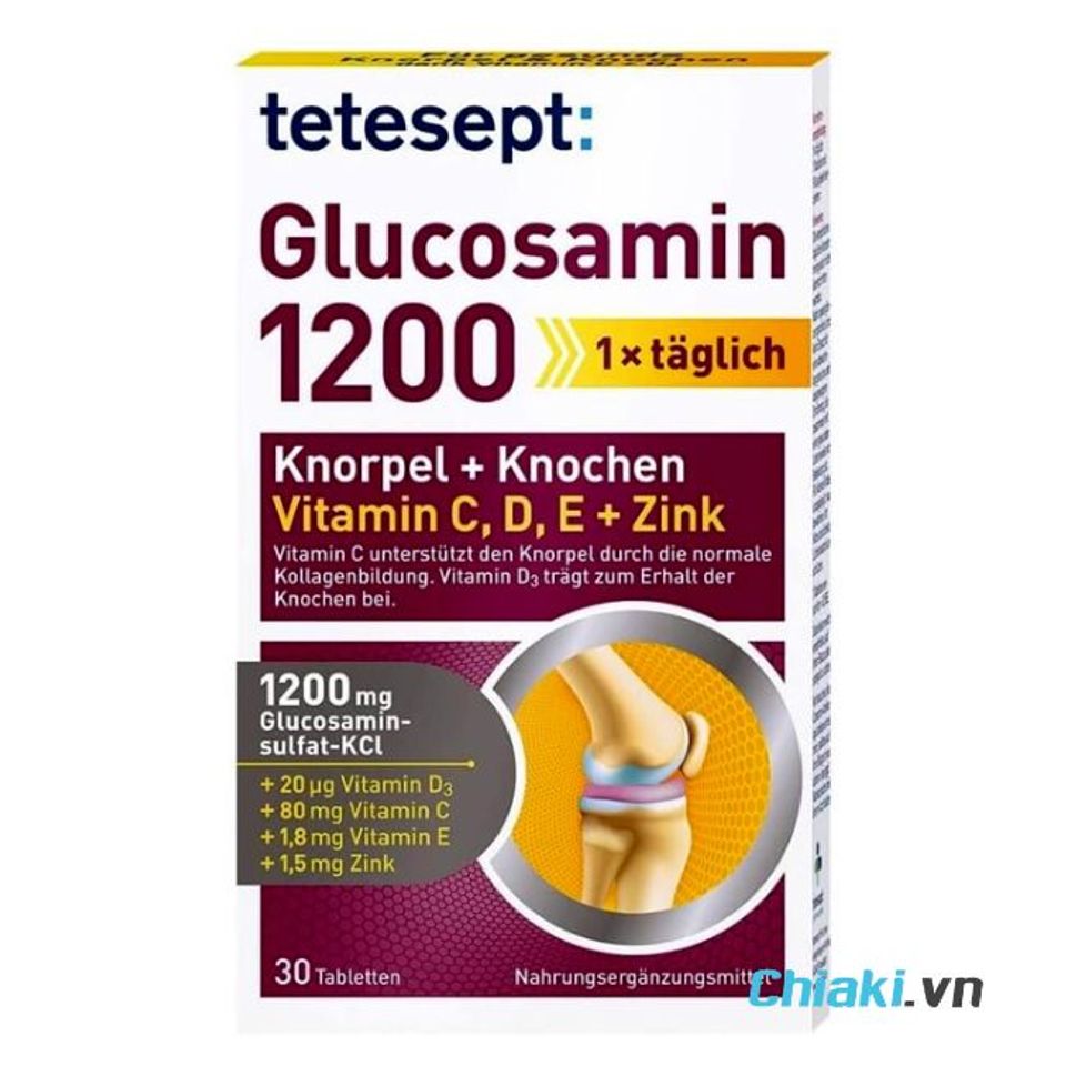 Vi&ecirc;n uống Tetesept Glucosamine Đức 1200mg