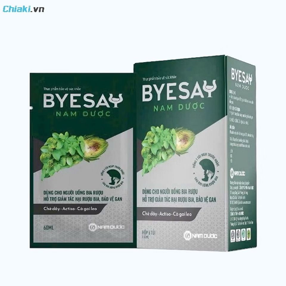 Nước giải rượu Nam Dược Byesay bảo vệ gan v&agrave; dạ d&agrave;y một c&aacute;ch nhẹ nh&agrave;ng