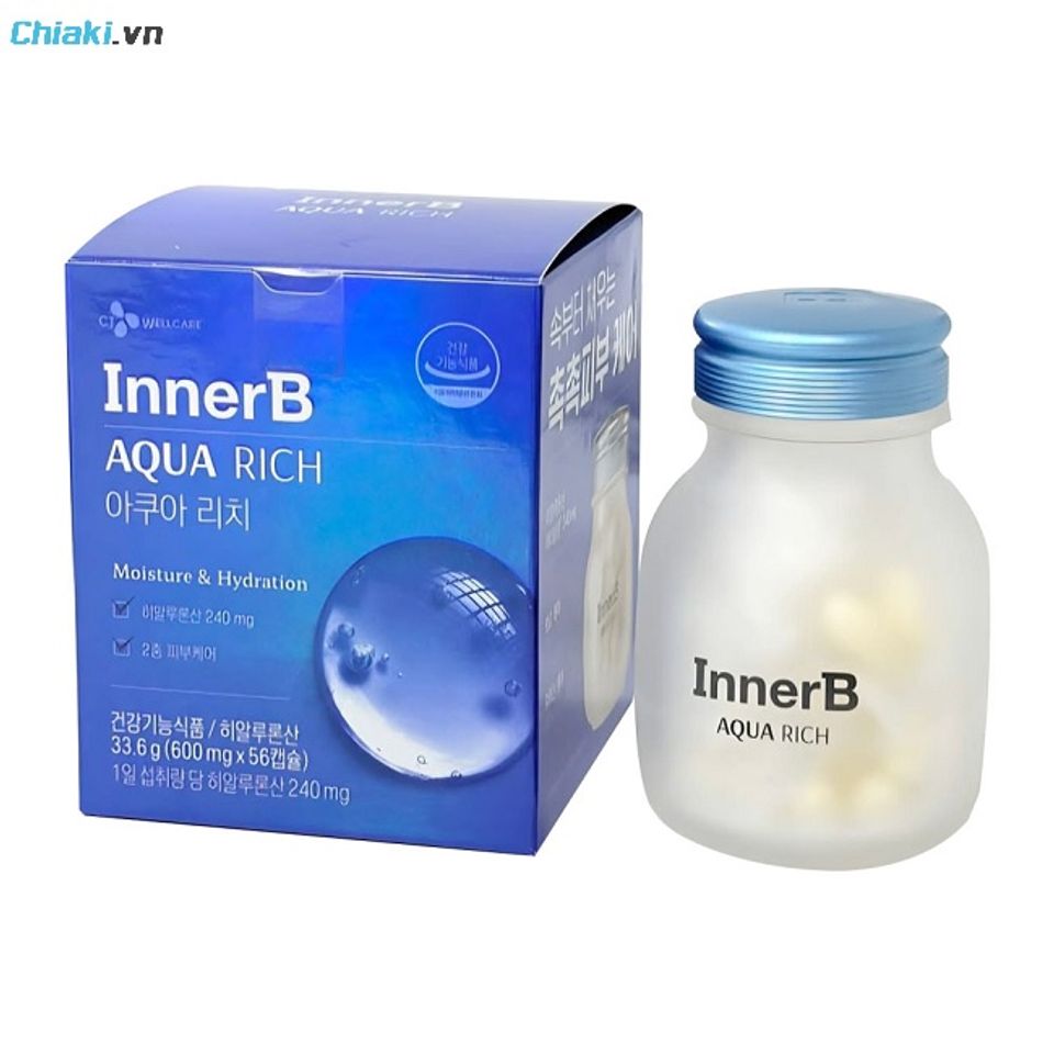 Collagen H&agrave;n Quốc dạng vi&ecirc;n Innerb Aqua Rich