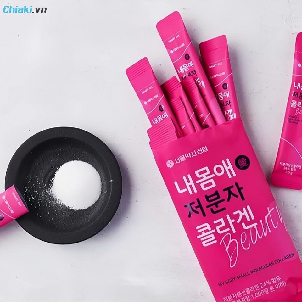 Bột collagen Lacto On ph&acirc;n tử thấp từ c&aacute;